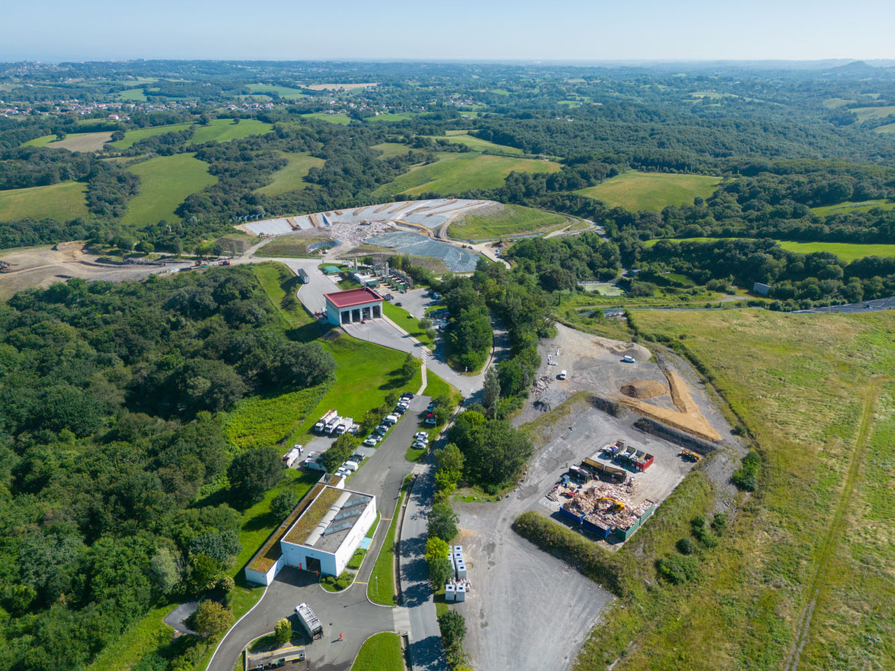 Décharge Zaluaga vue drône